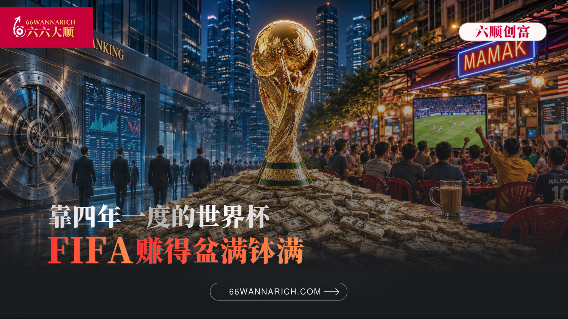 FIFA怎么靠世界杯赚钱？