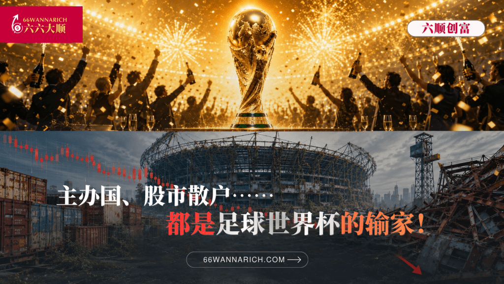 足球世界杯，有好多输家！